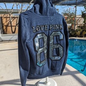 PINK Bling Hoodie✨